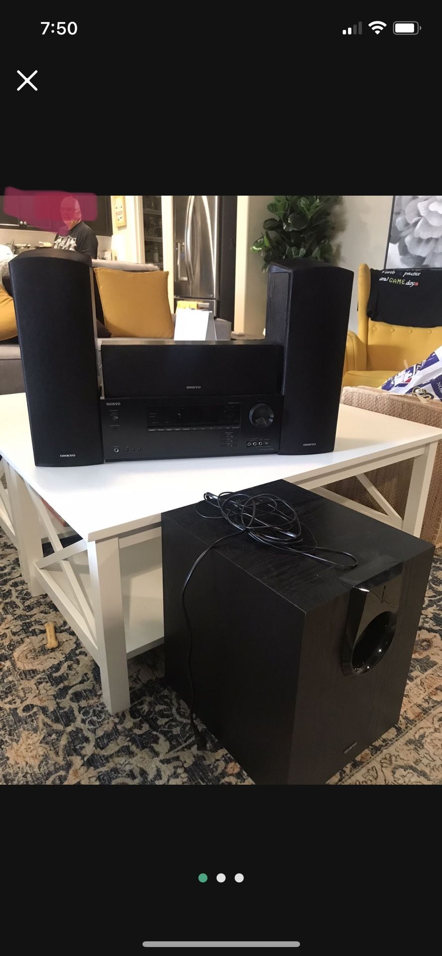 Onkyo HTS 5800 5.1. 2-Channel Dolby Atmos Home Theater Package