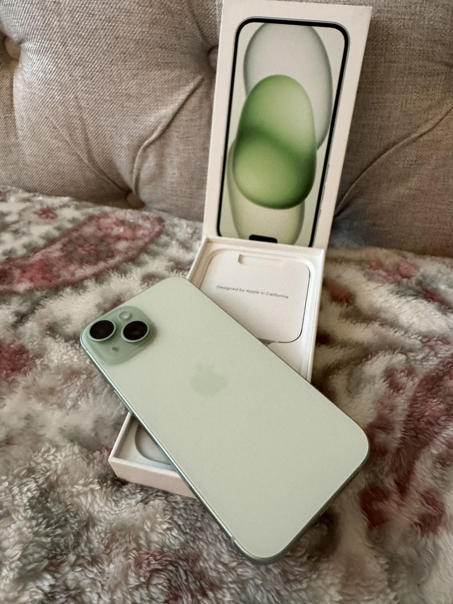 Green Apple iPhone 15 Up For Sale!!! Brand New, Never Used 