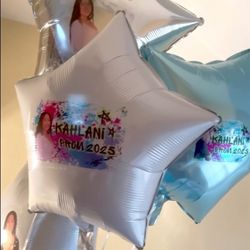Custome Prom Or Graduation  Balloons 