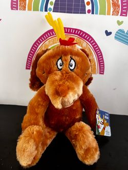 DR SEUSS - GRINCH MAX  - 14 INCH NEW PLUSH WITH TAGS