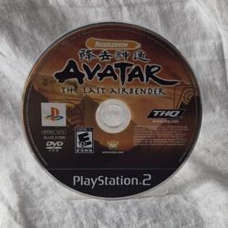Avatar The Last Airbender Playstation 2 (THQ, 2006) Game Disc Only