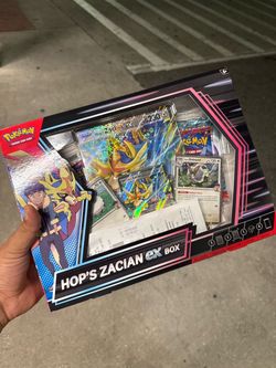 Pokémon Hop's Zacian ex Box