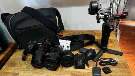 Sony A7 III Pro Kit - Tamron 28-75mm G2, DJI RS3 Mini, Peak Design