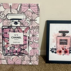 (2) Beauty Inspired Wall Prints