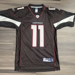 Reebok Larry Fitzgerald #11 Arizona Cardinals On Field NFL Jersey Sz Small 