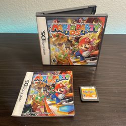 Mario Party Nintendo DS - Complete CIB Tested & Works 2007 Video Game