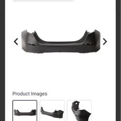 2023 Honda Civic Rear Primed Bumper Hatchback