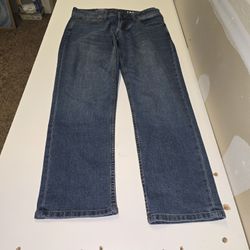 IZOD Jeans Comfort Stretch Straight Fit Denim 30x30NWT New Medium Blue Wash