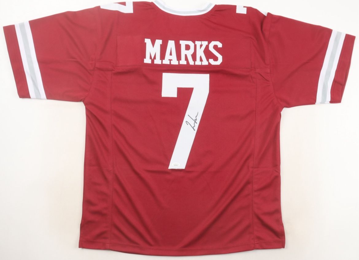 Jo'Quavious Marks Signed Custom Football Jersey– JSA COA – College Football Star