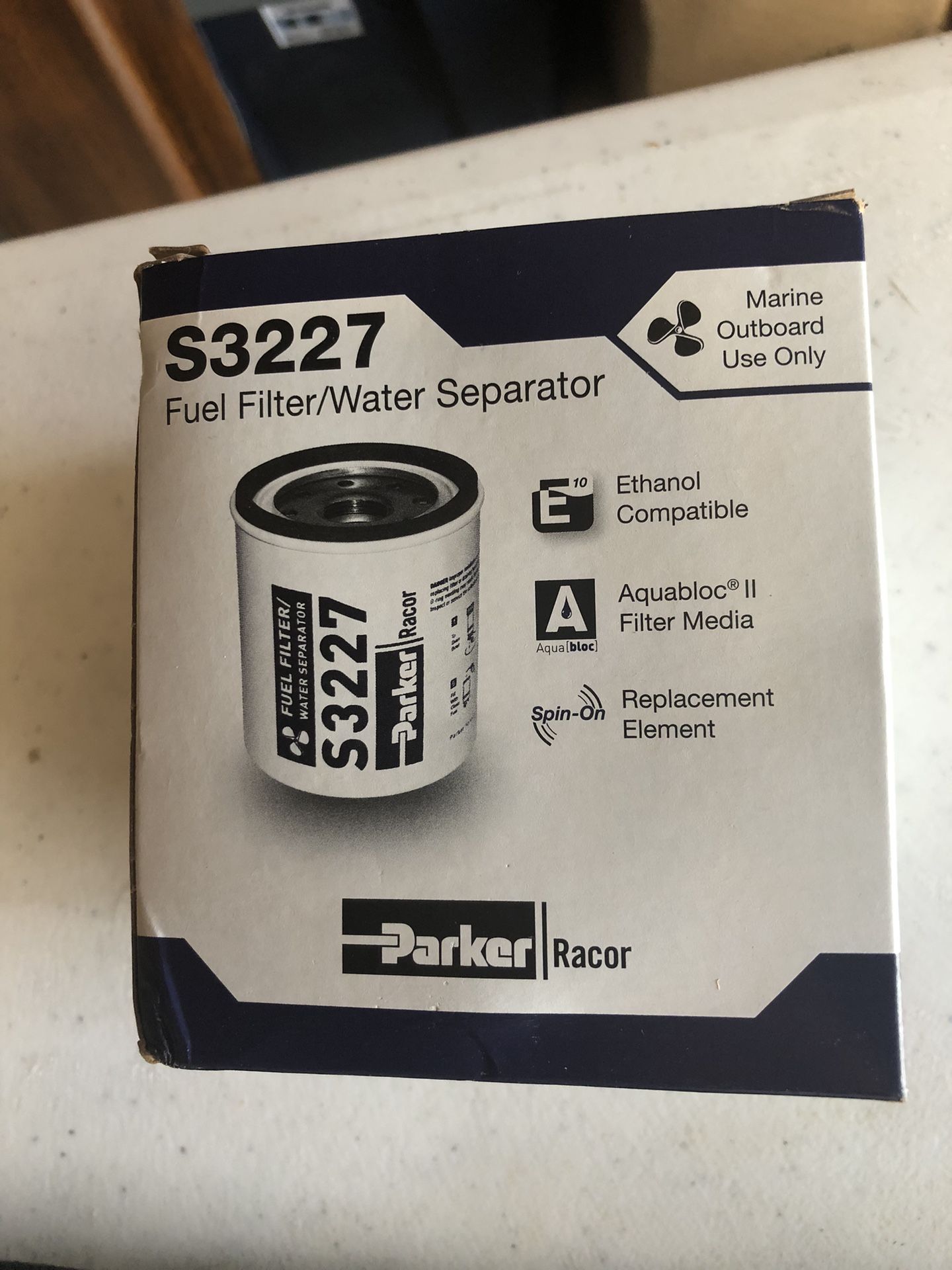 PARKER   S3227  FUEL FILTER.    Two Available (2)