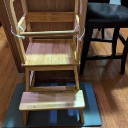Toddler Kitchen Counter Stool 
