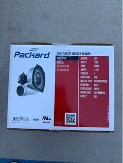 Packard Rheem Direct Replacement Draft Inducer - Silver (66847)