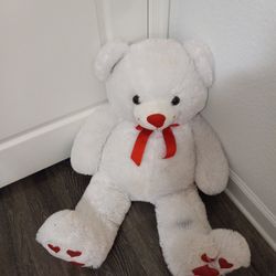3ft Plush Bear From CVS... valentines Day.  Excellent Condition. 