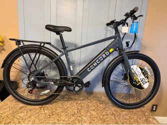 Concord 27.5" Aluminum High-Step Electric Bike, 36V, Class 2,  – Adult Unisex