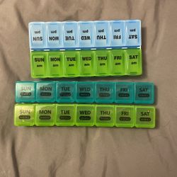 Weekly Pill Planner Medicine Box