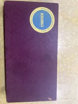 Vintage Scrabble Game 