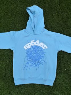 Blue hoodie
