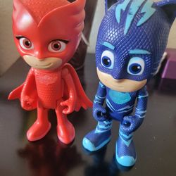 Pj Mask Owlette & Cat Boy