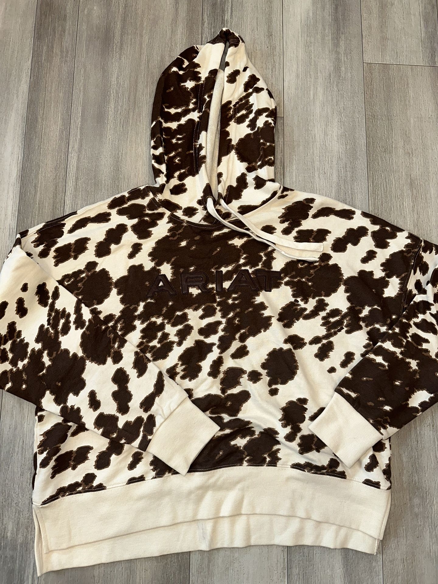 Ariat Cow Print Hoodie