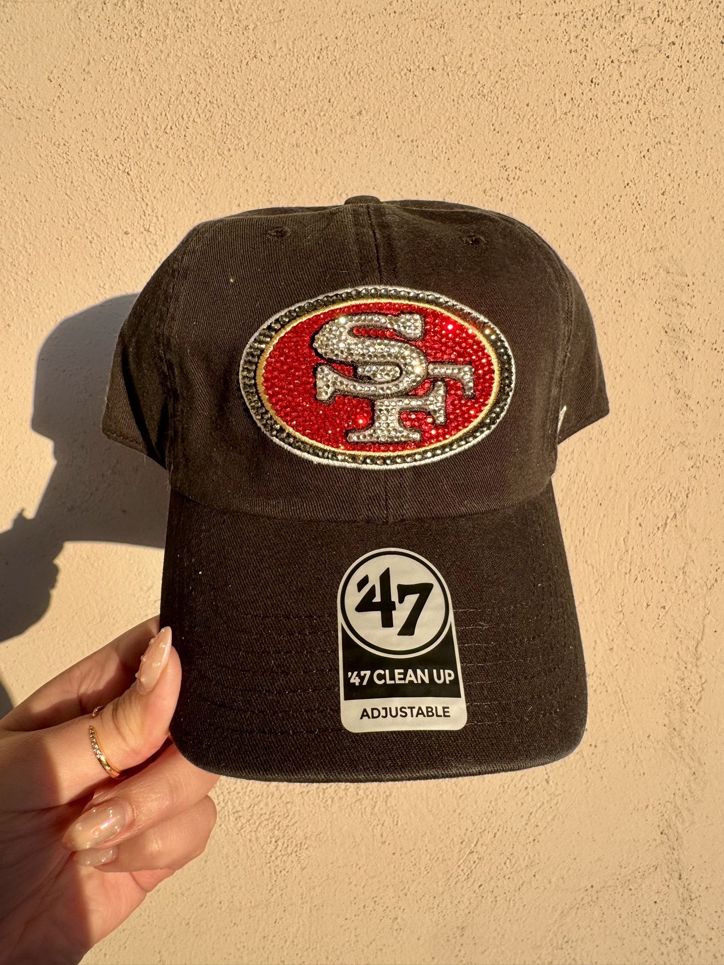 Bedazzled San Francisco 49ers Hat