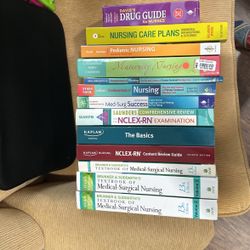 Nursing Textbooks/NCLEX RN Study Guides