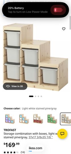 IKEA trofast wooden wood cubby toy storage