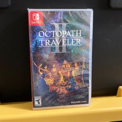 OCTOPATH TRAVELER II BRAND NEW for Nintendo Switch video game console system Two 2 octopus square Enix rpg