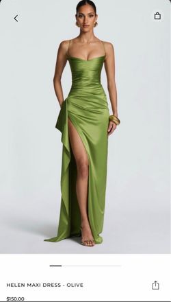 Helen maxi dress olive