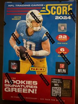 2024 Panini Score NFL Trading Cards Blaster Box