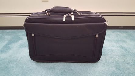 NEC Versa Leather Laptop Briefcase