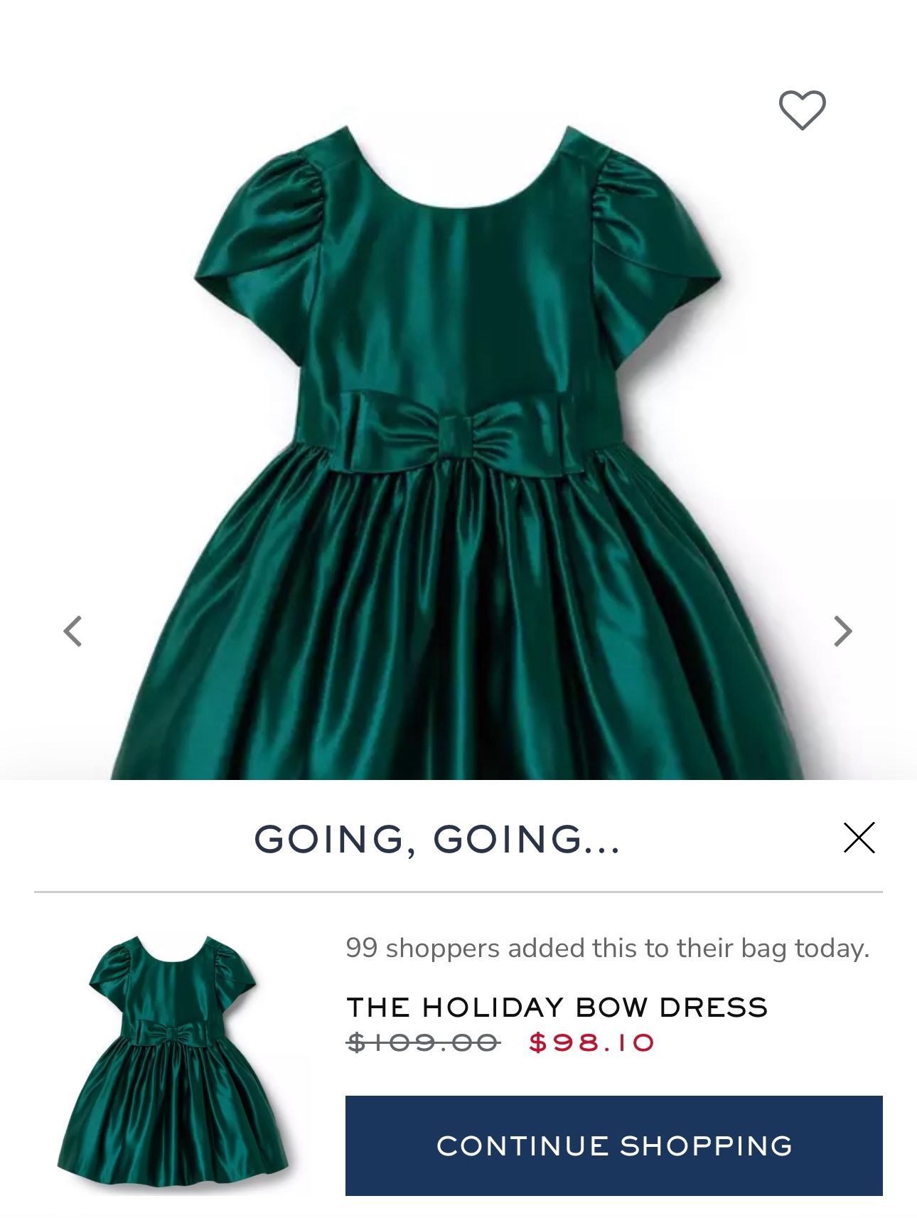 Janie And Jack Holiday Boat Dress