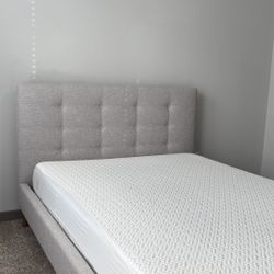 Queen Bed Frame, Full Length Mirror, TV Stand