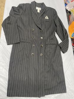 Vintage Style Danny And Nicole Blazer Dress/vest