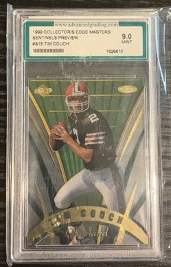 1999 Collector's Edge Masters Tim Couch Graded Card