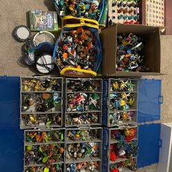 100+ Skylanders (Spyros Adventure Done, Some Exclusive, All Portals)