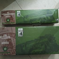 746 NORFOLK AND WESTERN  /. 726 BERKSHIRE STEAM LOCOMOTIVE