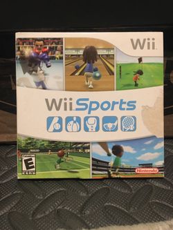 Wii sports.  Wii