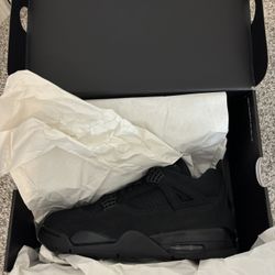 BLACK CAT 4s SIZE 11