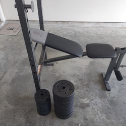 Gold's gym bench online xr 6.1