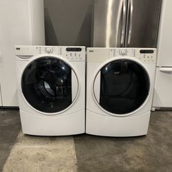 KENMORE ELITE XL CAPACITY WASHER DRYER ELECTRIC SET 