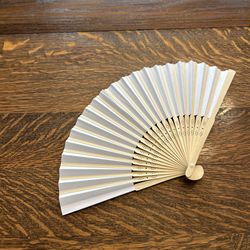Paper and bamboo fans