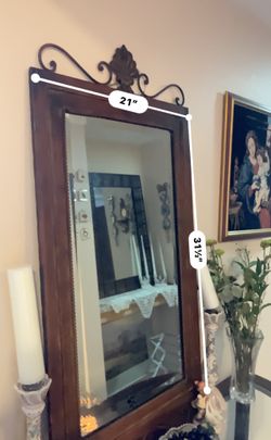 Large  Metal Frame  Mirror