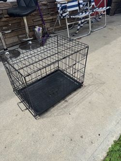 small dog cage