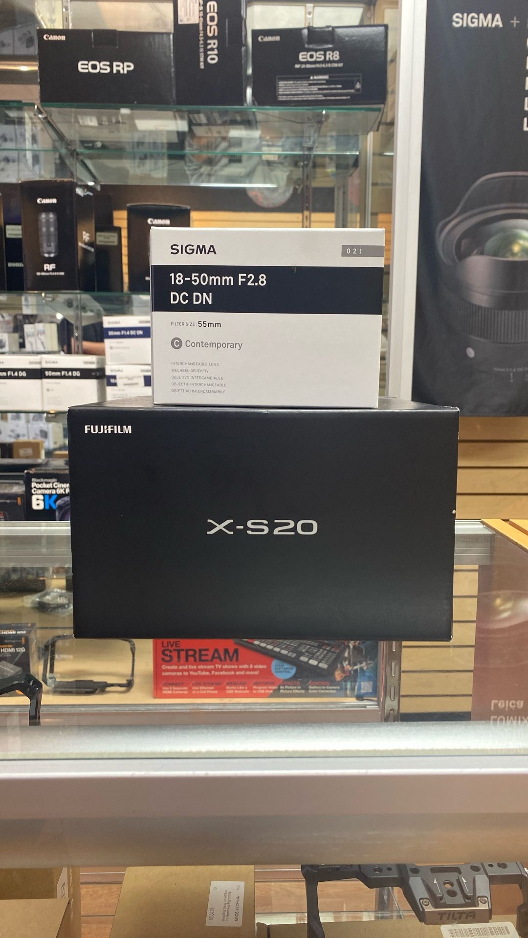 Fujifilm X S20 With Sigma 18 50mm F2.8 DC DN