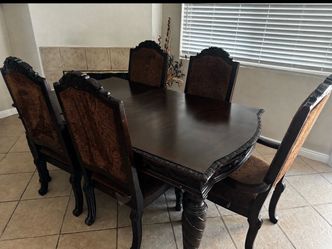 Luxury brown table and furniture piece