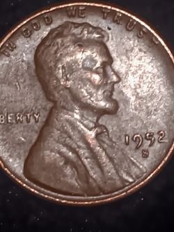 1952 Lincoln Wheat Penny Mint Mark S
