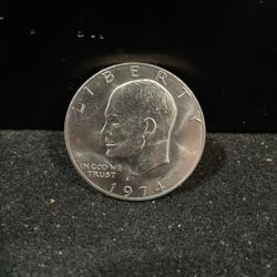 1974 P Brilliant Uncirculated Eisenhower Dollar E-60