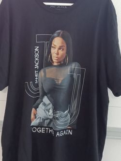 Janet Jackson 2024 tour t shirt