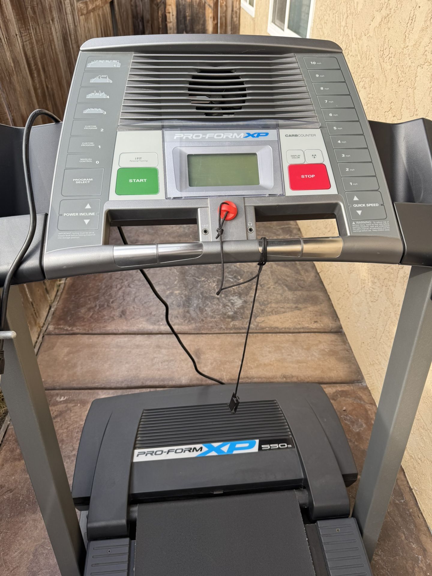 Treadmill Pro Form XP 550s