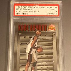POP 9 Kobe Bryant 1996-97 Score Board Pure Performance PSA 9 # PP14 MINT Rookies